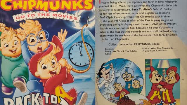 Alvin and the Chipmunks (80's Series) Season 8 Episode 2 - Back to our Future