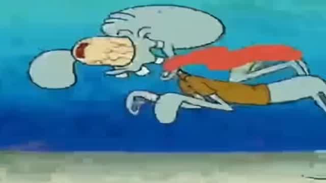 squidward yell squidward yell