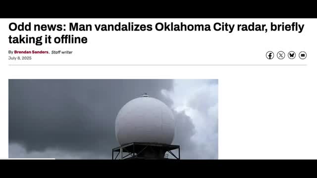 PSYOP ALERT! ANTI GOVERNMENT MILITIA TARGETING WEATHER TOWERS INFLUENCED BY MISINFORMATION ONLINE!