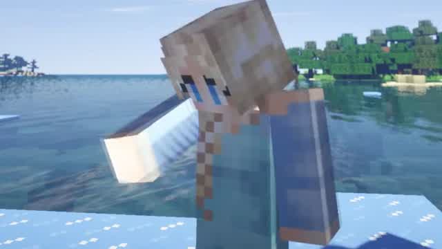 If Elsa played Minecraft