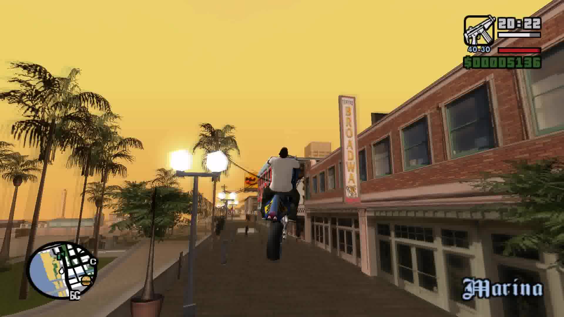 GTA San Andreas - трюки на NRG-500
