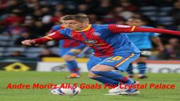 André Moritz all 5 goals for Crystal Palace André Moritz all 5 goals for Crystal Palace