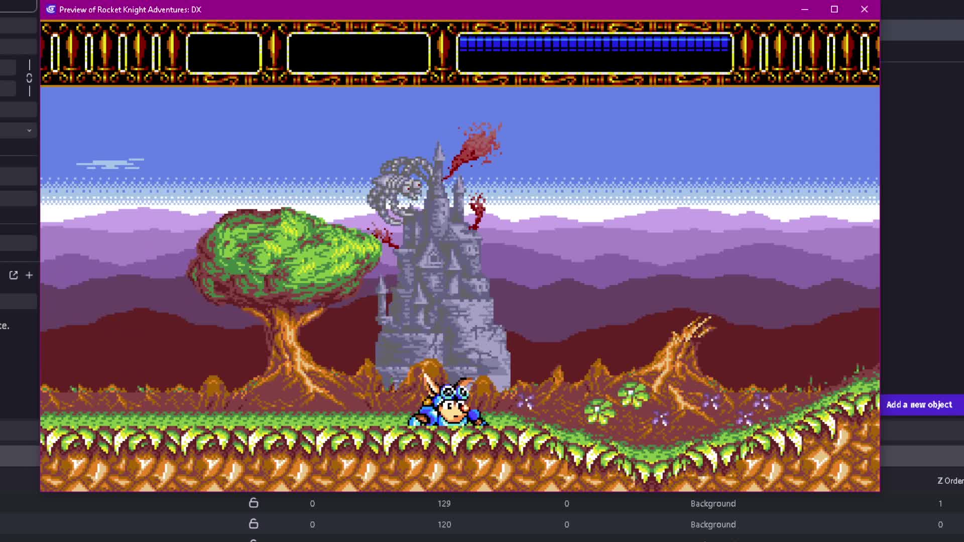 rocket knight adventures bug?!?!?