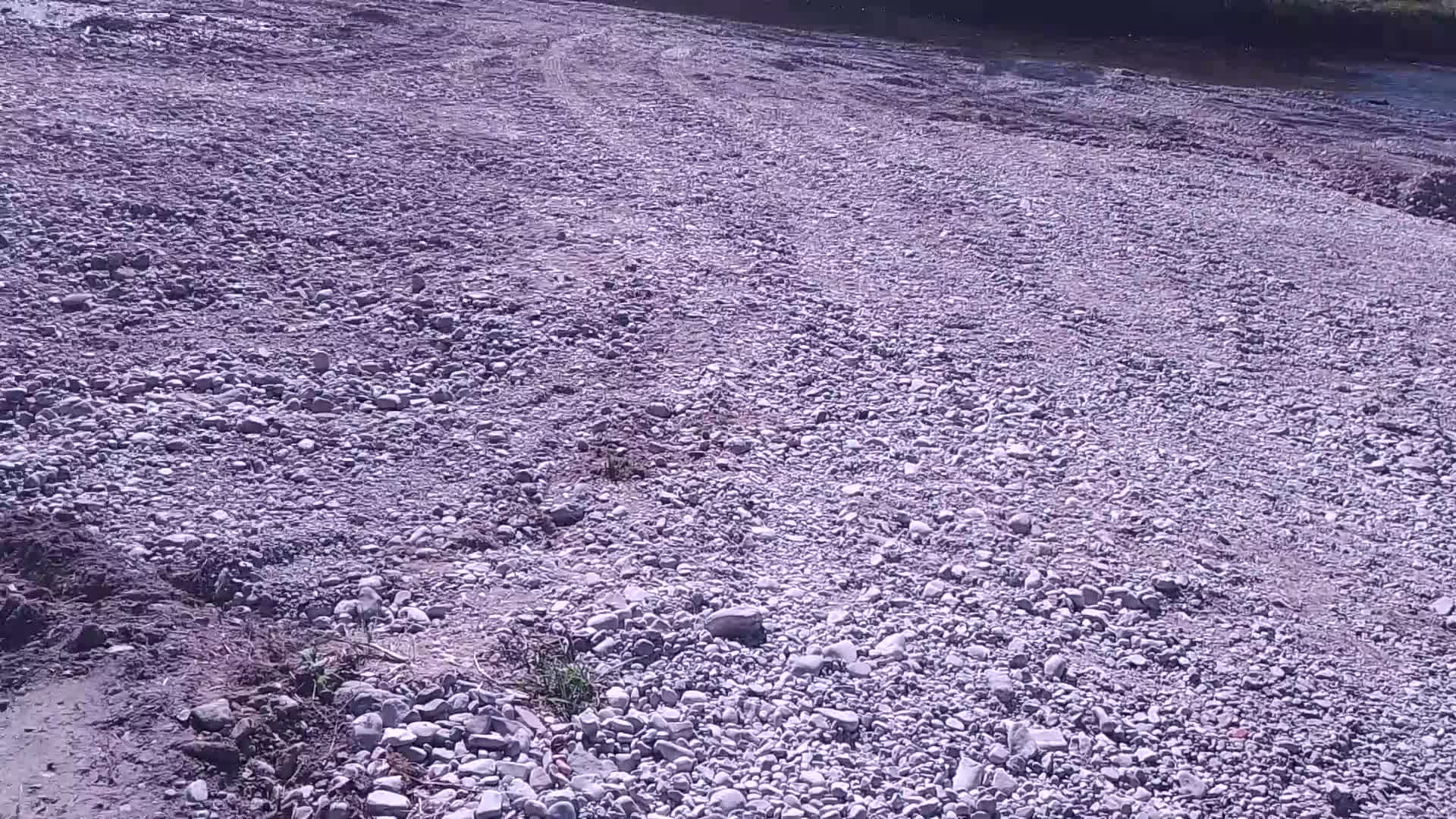 Ergebnis eines Tages mit dem Bagger