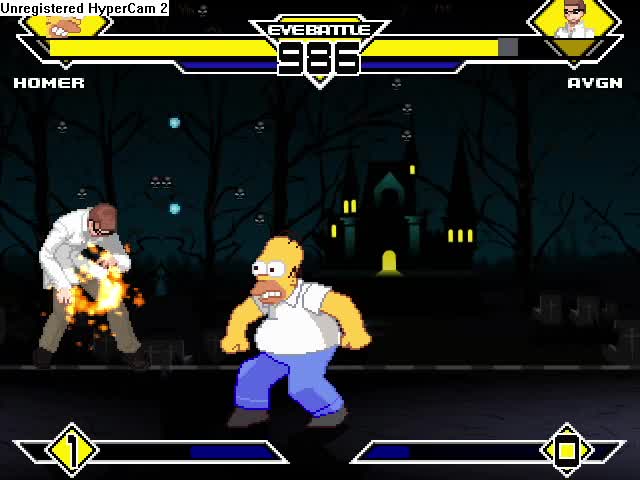 ikemen go: Homer vs Angry Video Game Nerd
