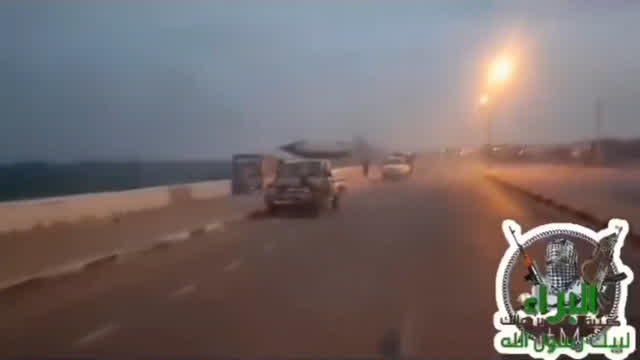 Sudanese forces barraging RSF positions with a rocket pod technical Sudanese forces barraging RSF positions with a rocket pod technical