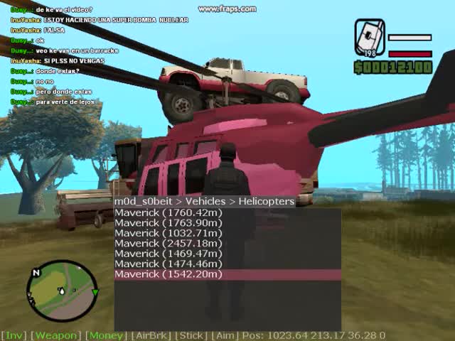 GTA SA: BOMBA HIPER-NUCLEAR. 100% REAL. 100% COOL. (SAMP)