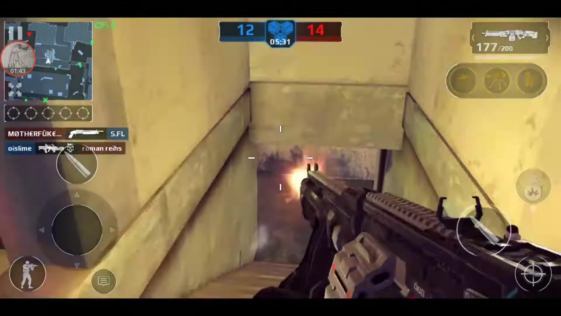 MC 5 Android duelo por equipos