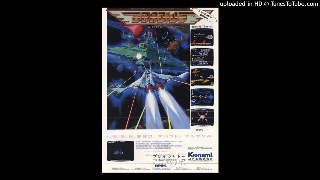 Gradius - Full Soundtrack (Famicom Disk System Cover, 2A03+2C33) Gradius - Full Soundtrack (Famicom Disk System Cover, 2A03+2C33)