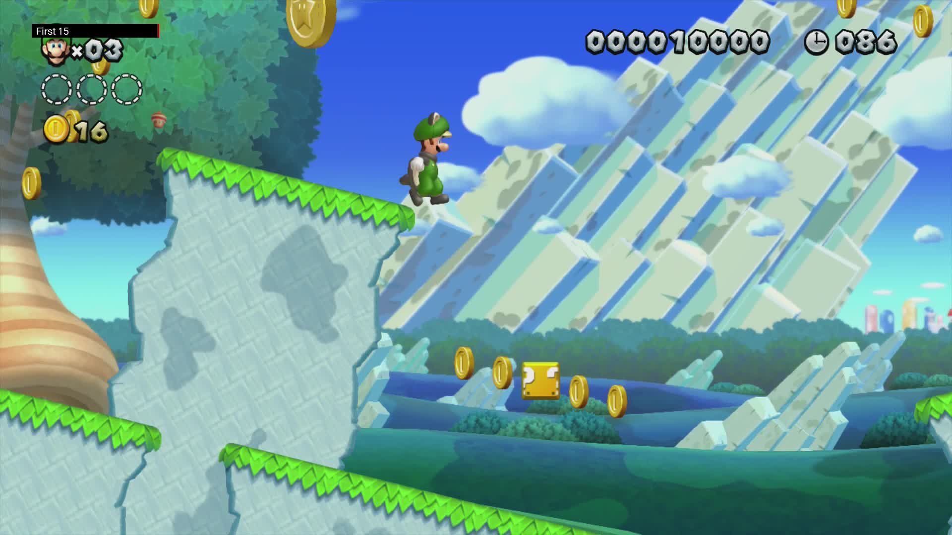 The First 15 Minutes of New Super Mario Bros. U: New Super Luigi U (Wii U)