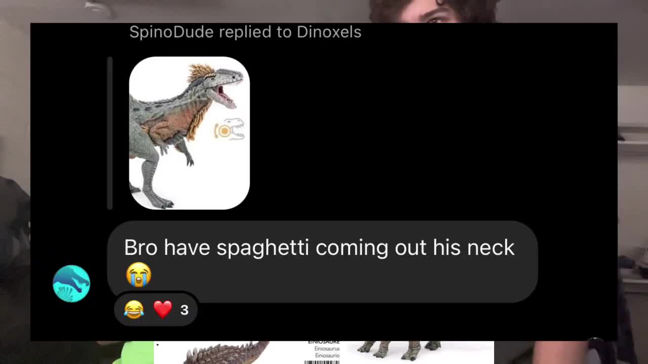 New Papo Concavenator and Einiosaurus