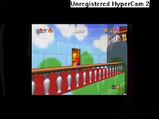 jugando zuper mario 64