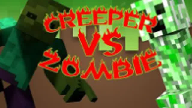 CREEPER VS ZOMBIE REMIX