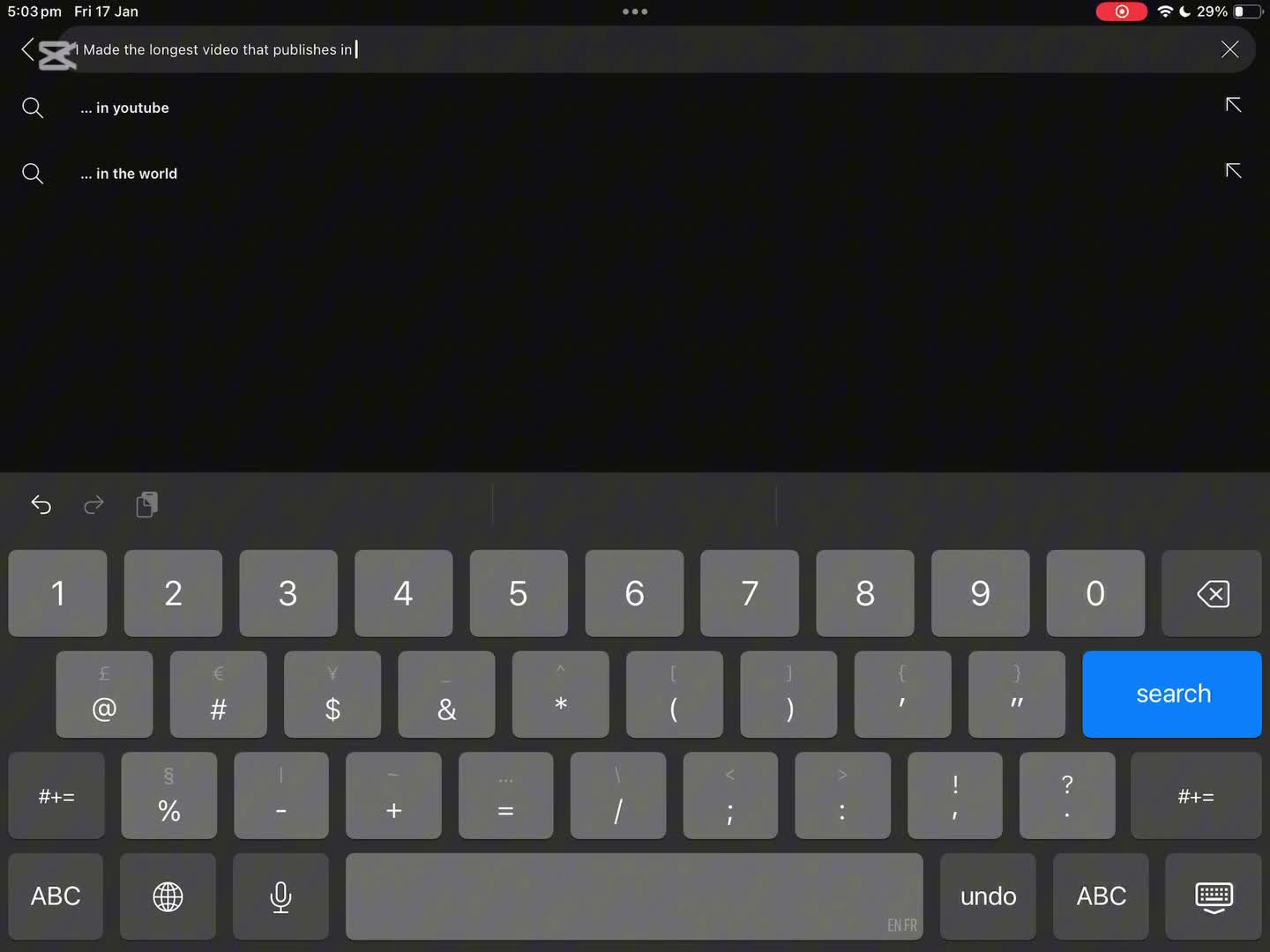 A random bid A random bid