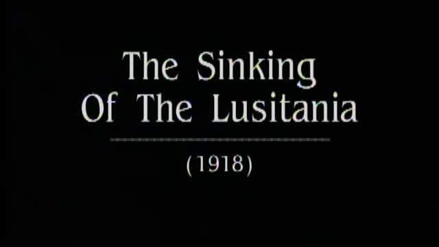 The Sinking of the Lusitania (1918)
