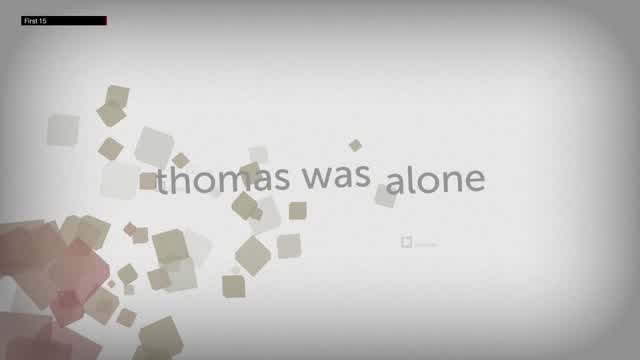 The First 15 Minutes of Thomas Was Alone (Wii U)