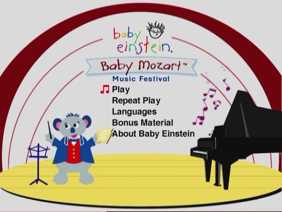 Baby Einstein Baby Mozart Music Festival UK 2004 DVD