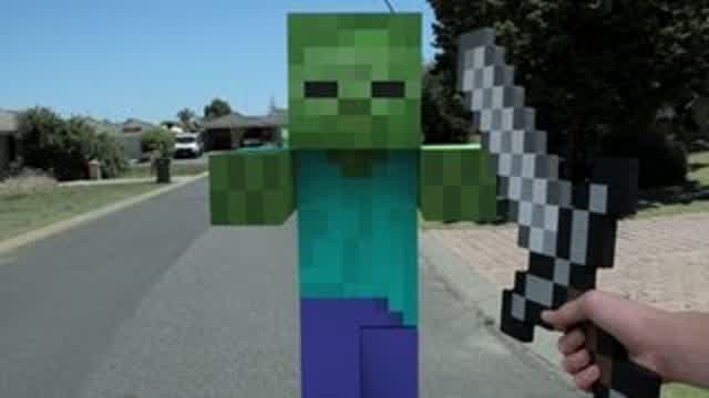 Minecraft In Real Life   First Person