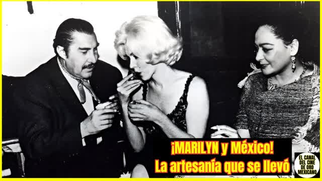 ⭐️MARILYN MONROE Cautivó MÉXICO y se Llevó una Artesanía Mexicana Única⭐️ ⭐️MARILYN MONROE Cautivó MÉXICO y se Llevó una Artesanía Mexicana Única⭐️