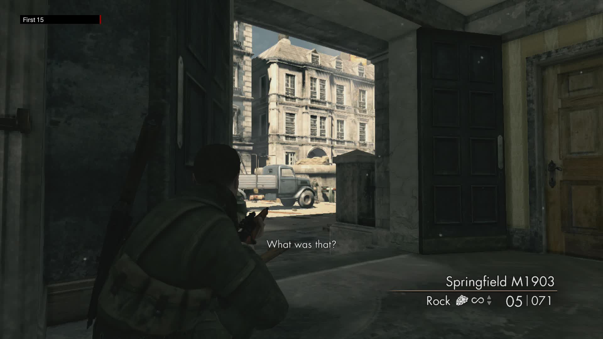 The First 15 Minutes of Sniper Elite V2 (Wii U)