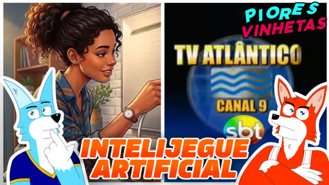INTELIGÊNCIA ARTIFICIAL OU BURRICE NATURAL - Piores Vinhetas 33 INTELIGÊNCIA ARTIFICIAL OU BURRICE NATURAL - Piores Vinhetas 33