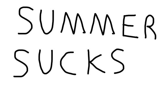 SUMMER SUCKS original song