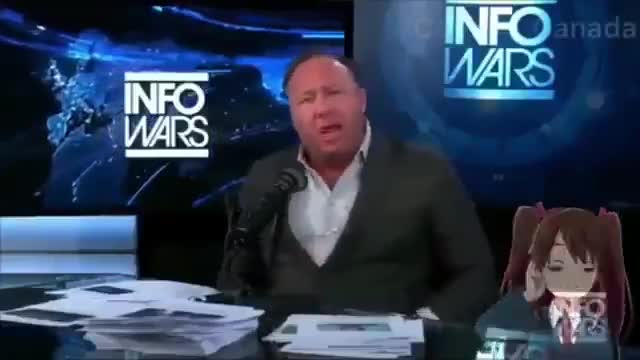 Alex Jones Anime Girl