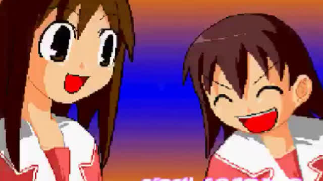 Azumanga Fighter： Kasuga (slashemup) vs Takino (cpu)
