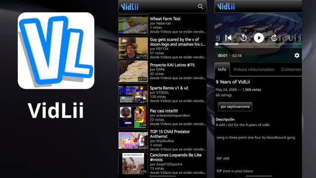 VidLii ya tiene app para Android !!! | Lanzamiento Alpha VidLii ya tiene app para Android !!! | Lanzamiento Alpha