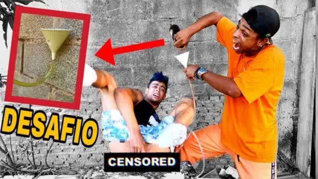 INGERINDO BEBIDA PELO ÂNUS #DESAFIO