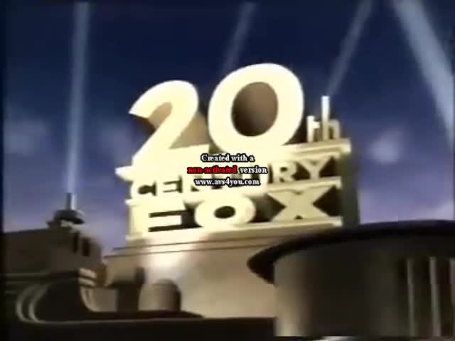 1995 20th century fox home entertainment logo with 1997 fanfare low tone