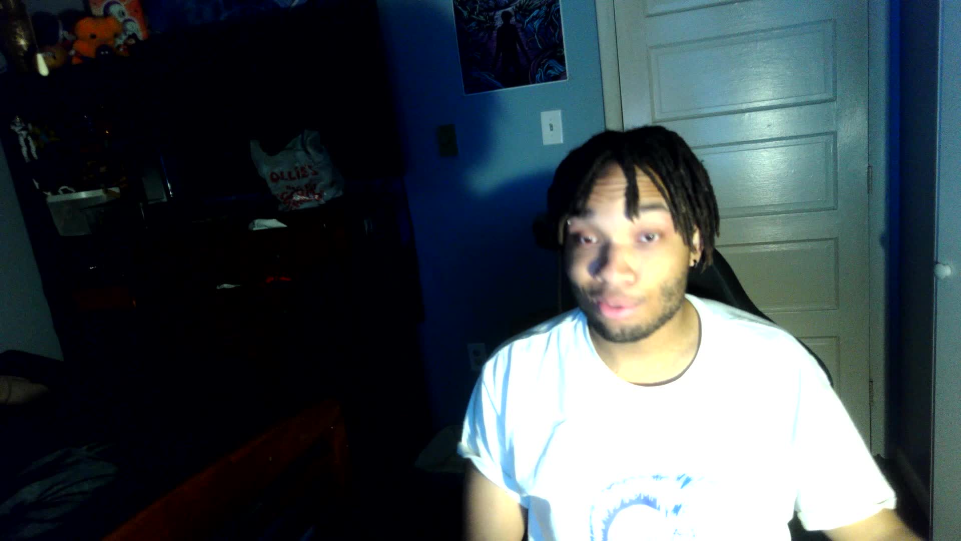 Kars shows off his cd collection TOO BASED