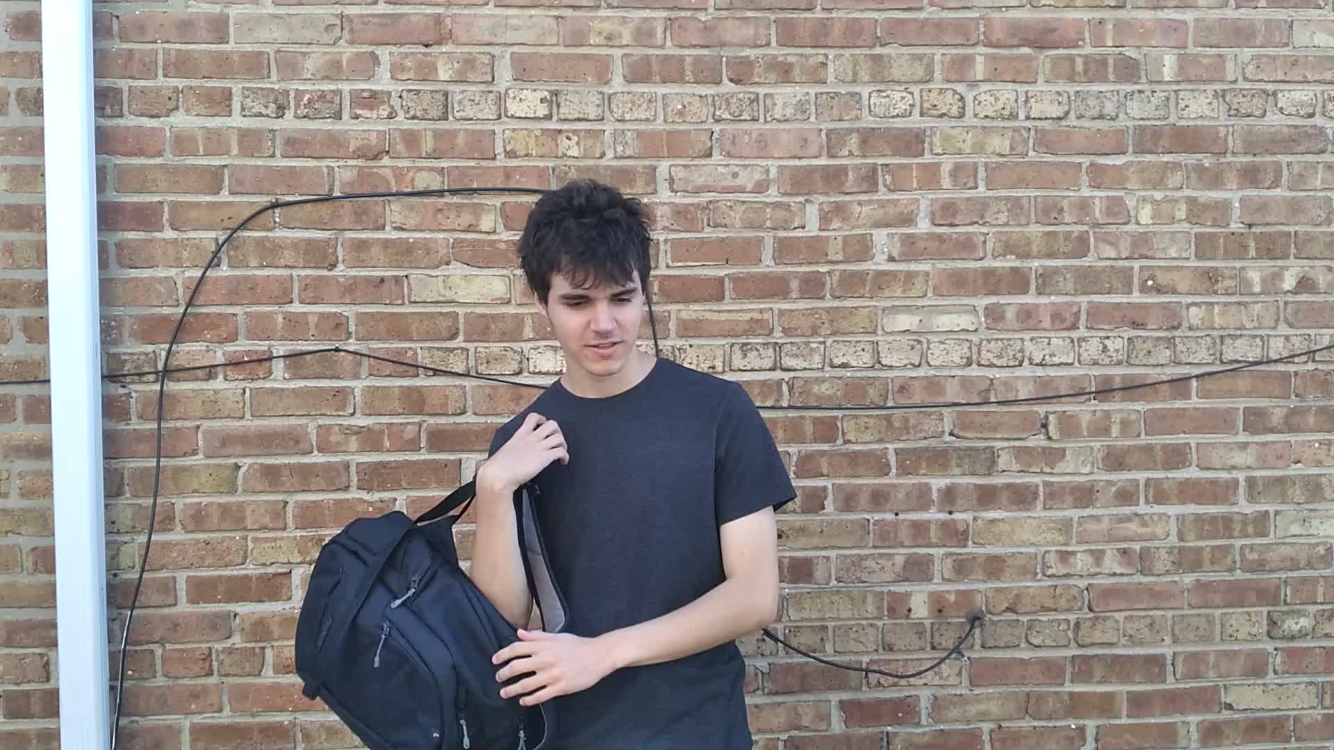 I Wore My Backpack the Wrong Way