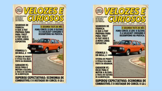 Revista Velozes e Curiosos (Ano 1, Edição 2) Setembro/1980