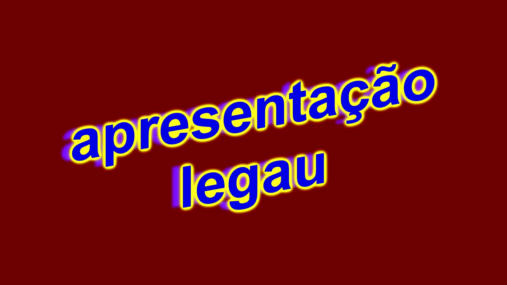 Apresentação legau