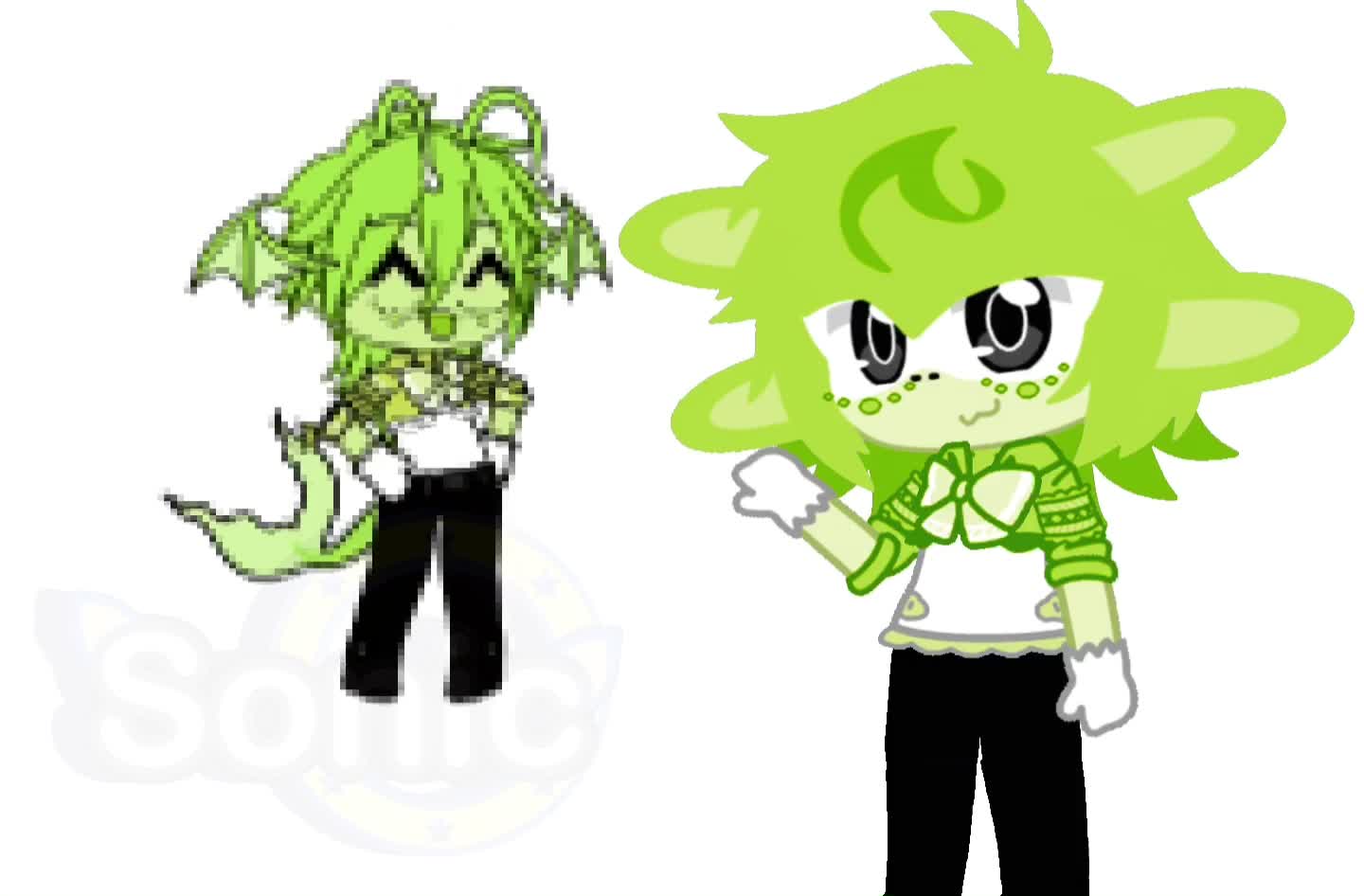 //My Sonic OC//STH//Gacha//