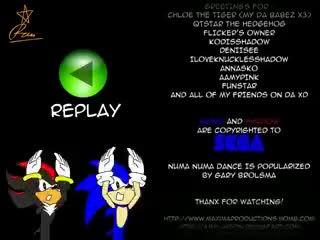 Sonic the Hedgehog Numa Numa Dance