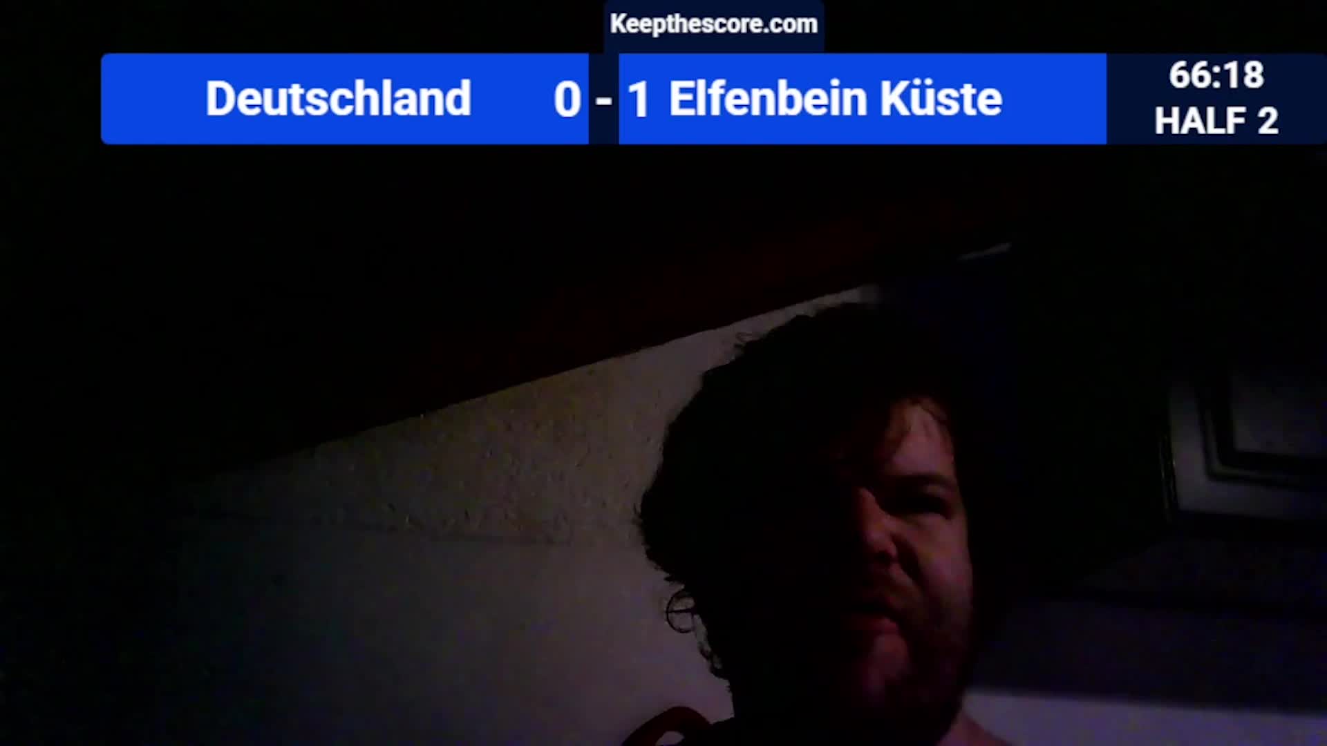 So Gucke ich die Zweite Häftevon  Deutschland gegen Elfenbeinküste