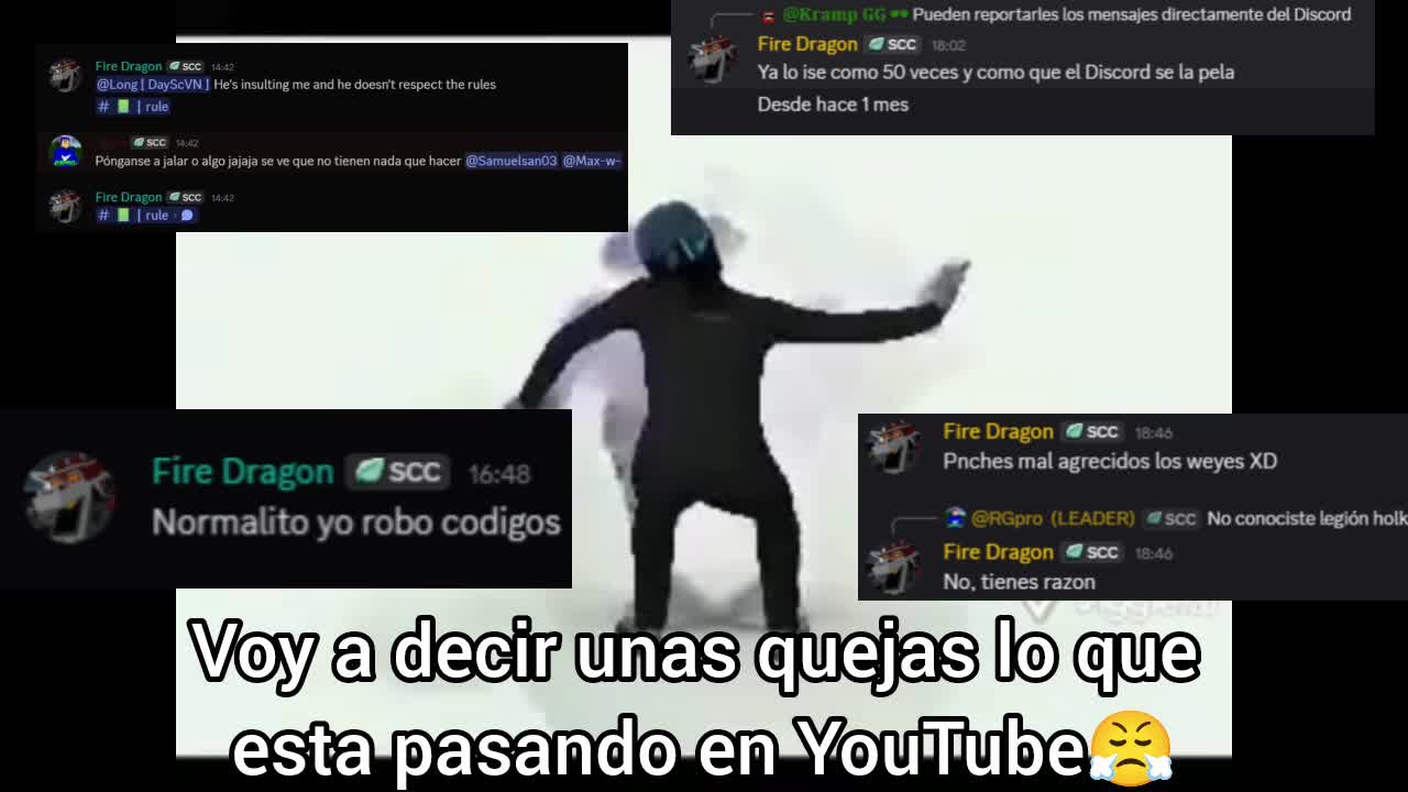 Voy a decir unas quejas de YouTube