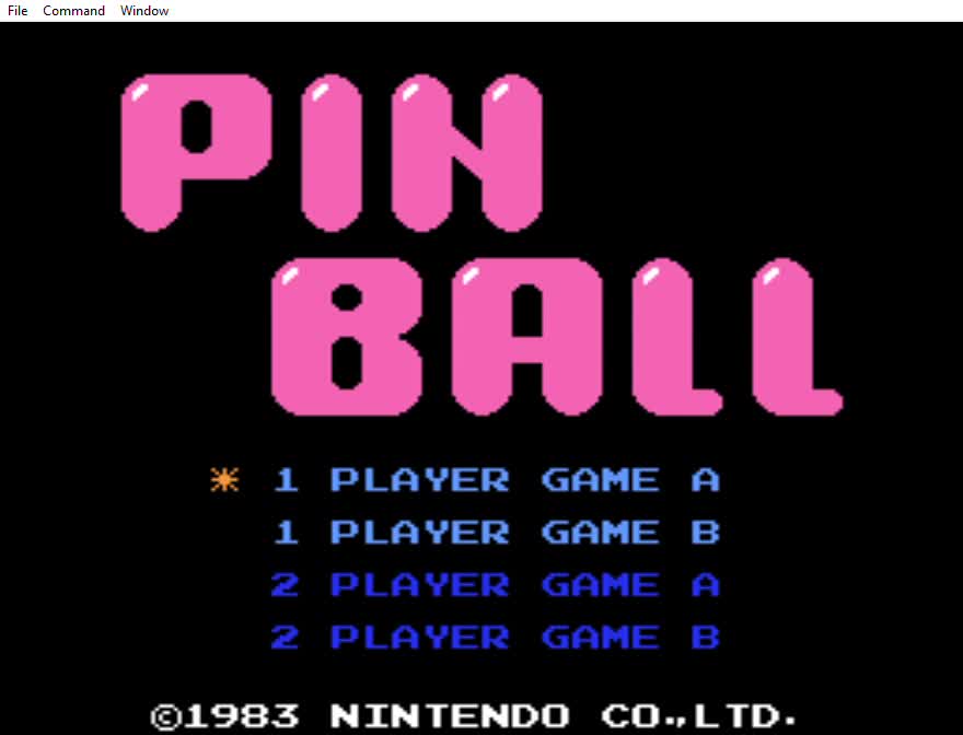 Game Over - Pinball (NES)