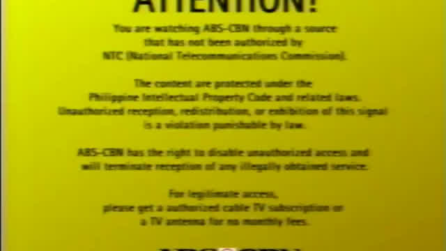 ABS-CBN Anti-Piracy Screen (2010) (FANMADE)