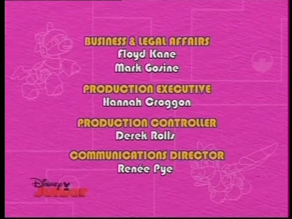 Animal Mechanicals 2012 UK Credits