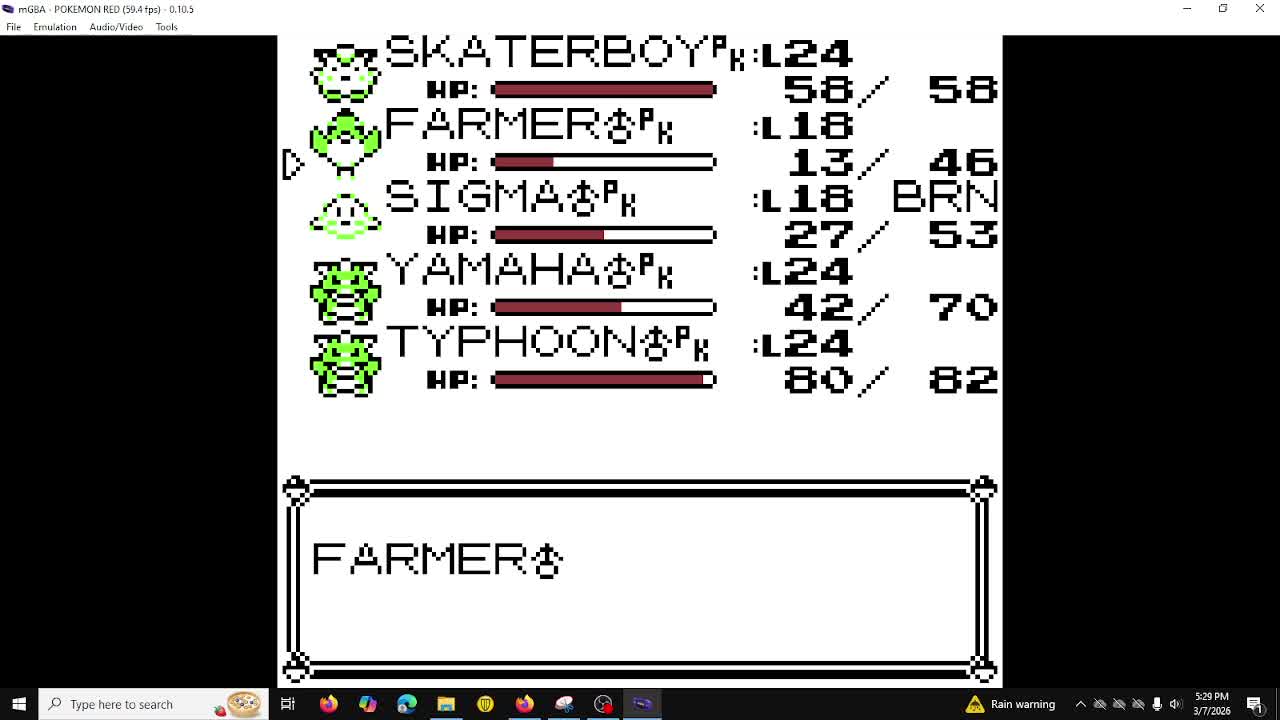 Pokémon Pure Red #14