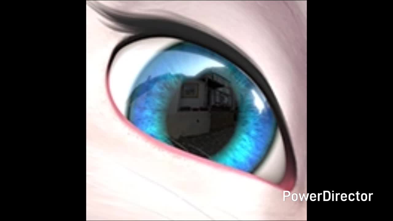 Mensaje Subliminal en los ojos de Talking Angela