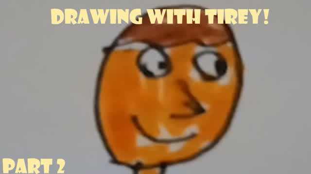 Drawing With Tirey Part 2: The Orange Man