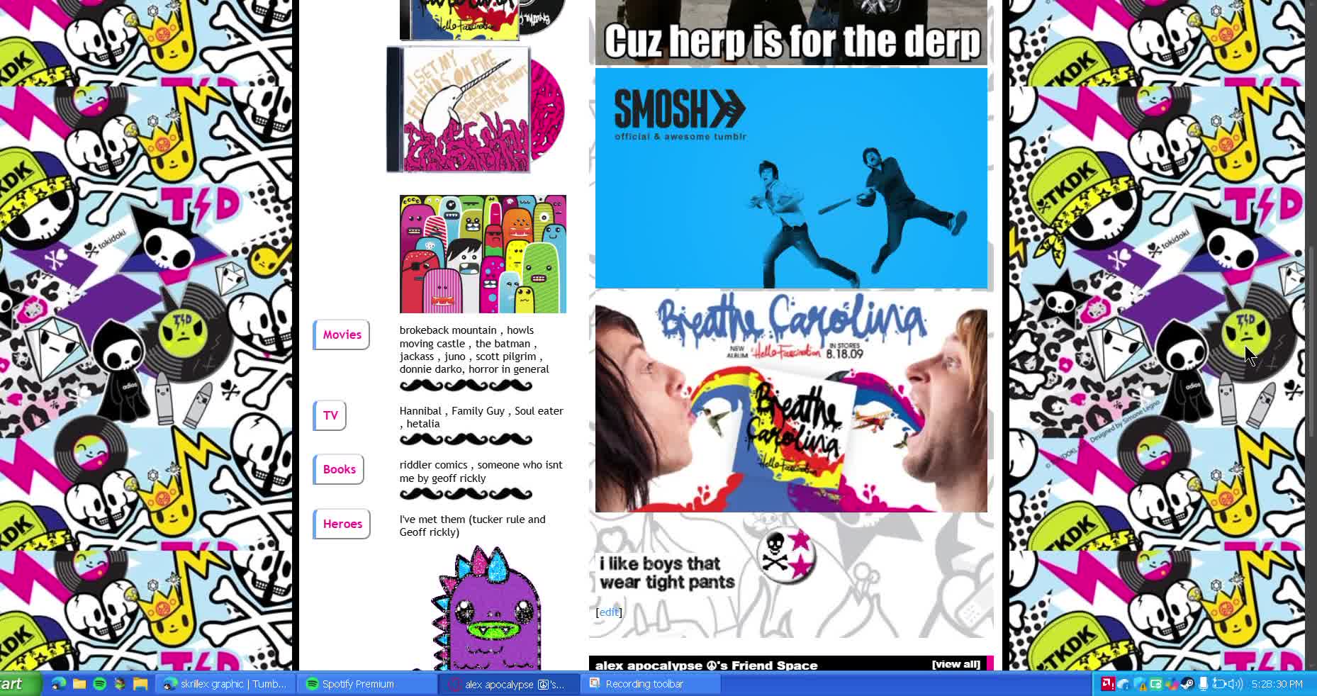 my myspace layout ^_^