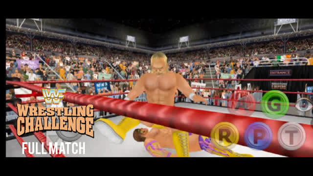 Hulk Hogan vs Ultimate Warrior-Wrestling Challenge-Wrestling Empire