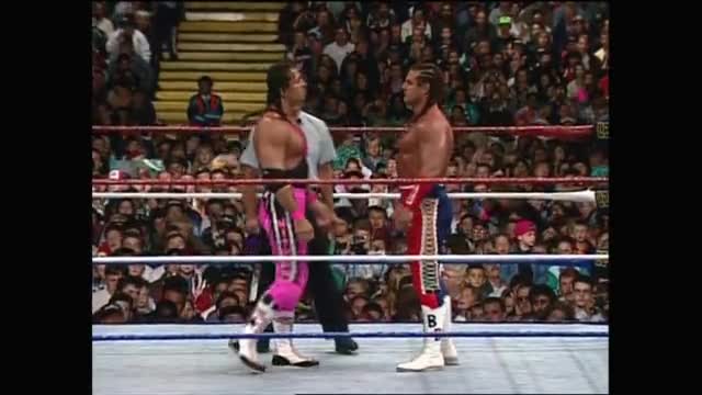 Summerslam 1992 - Bret Hart vs. British Bulldog (WWE Intercontinental Title Match)