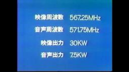 TNN クロージング JOPI-TV sign off (December 31, 1987)