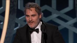 JOAQUIN PHOENIX (JOKER) AT GOLDEN GLOBE AWARDS 2020 - SPEECH UNCUT AND UNCENSORED JOAQUIN PHOENIX (JOKER) AT GOLDEN GLOBE AWARDS 2020 - SPEECH UNCUT AND UNCENSORED